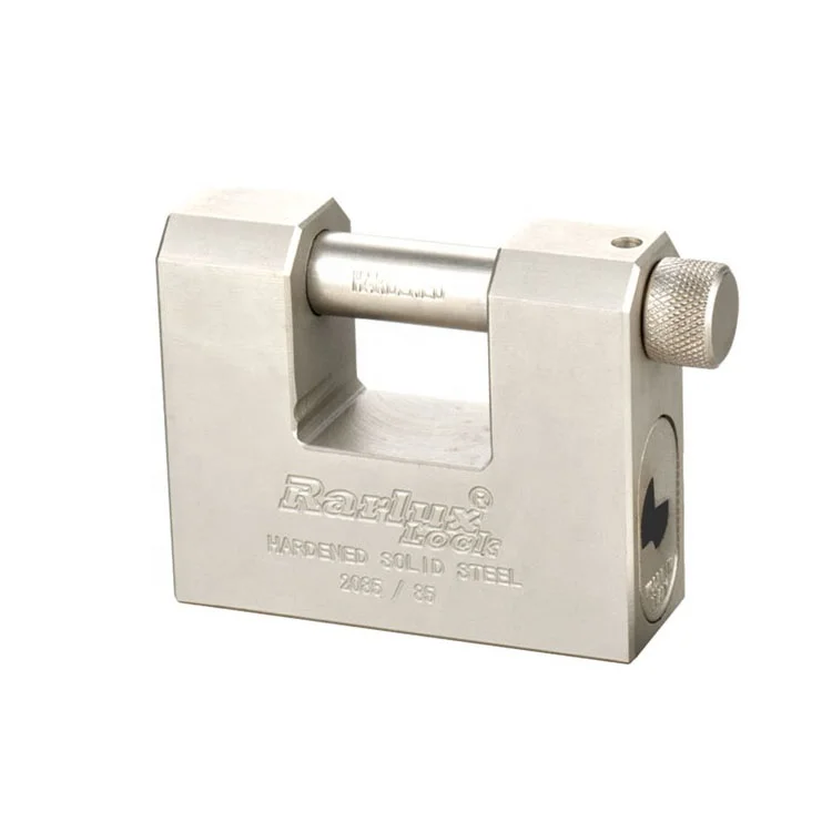 Rarlux 75/85mm waterproof safety stainless steel padlock hot selling hardened anti-theft solid padlock