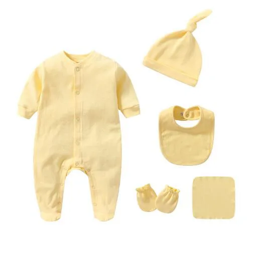 manufacturer 2022 newborn baby multi piece baby Jumpsuit Gift Set