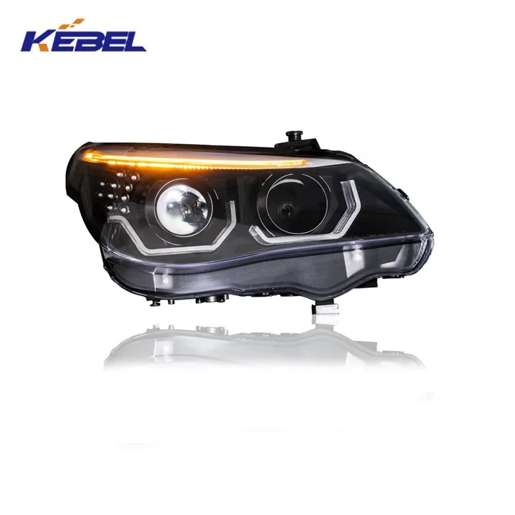 Factory Direct Sale Top Quality KEBEL Auto Body Parts High Quality Head Lamp OEM Head Light for BMW E60 2004-2010 details