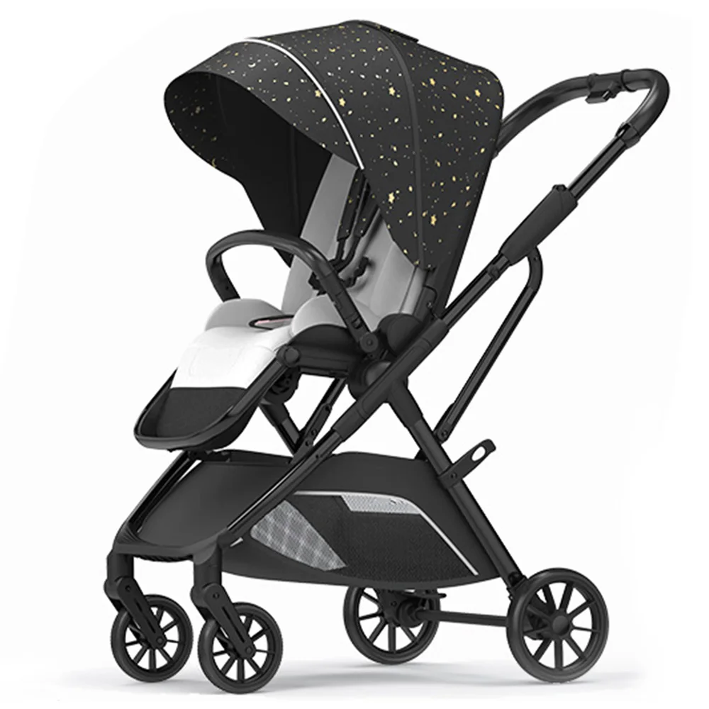 Coches Para Bebes. Luxury Stroller Baby Pram Pushchairs Kinderwagens Foldable Lightweight Baby Strollers Carriages