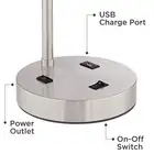 Lamps Power EEA Amazon Lamparas De Mesa Study Bed Side Modern Usb Bedside Table Lamps With Power Outlet