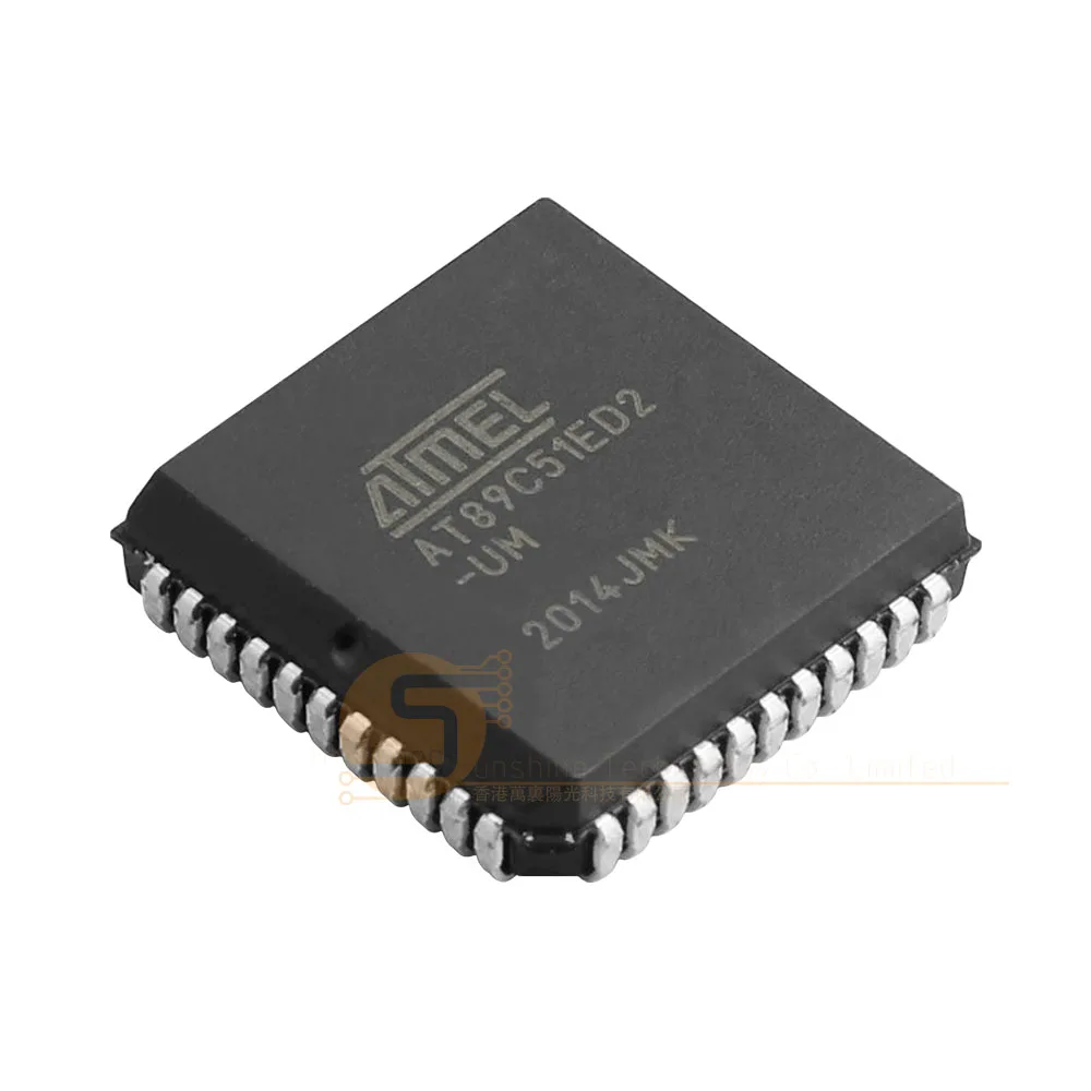 product at89c51ed2 slsum plcc44 8 bit mcu 64kb flash 40mhz for industrial automation-2