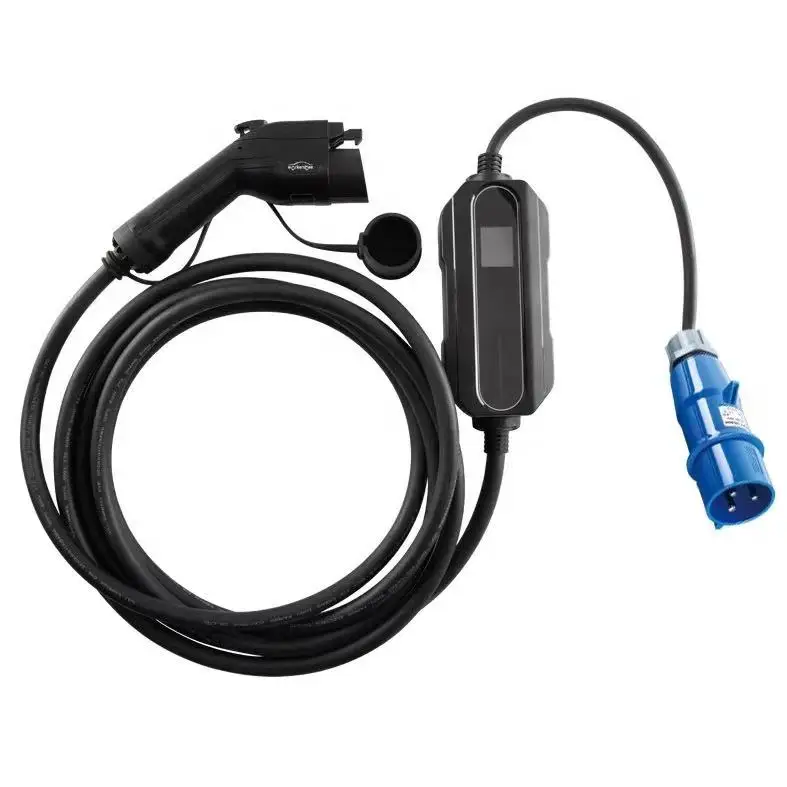 Mode 2 | Type 1 Type 1 to 32A Commando 5 Metre 7.2 kW EV Charging Cable 