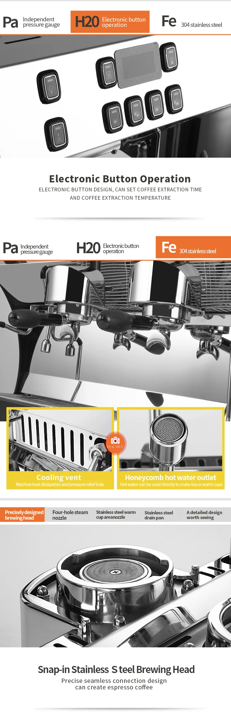 product coffee making equipment semi automatic professional commercial espresso coffee maker machine for business-13