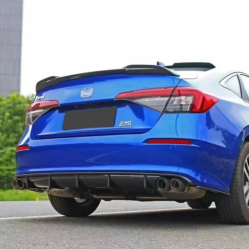 Rear Bumper Diffuser Lip Side Corner Trim For Honda Civic Rear Bumper Diffuser Lip Side Corner Trim For Honda Civic
