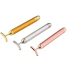 Beauty 2021 Hot Seller Beauty Personal Care Face Lift Gold Beauty Bar Electric Facial Massager Energy Beauty Bar