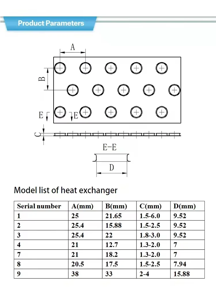 Plate Heat Exchanger, Stainless, Steel, HVAC - detail 18