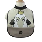 Plastic Bib Customized Waterproof Pu Soft Plastic Bib For Baby And Children