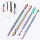 Remover Nail Dual Ended Cuticle Pusher Remover Stainless Steel Cuticle For Nail Art Tools