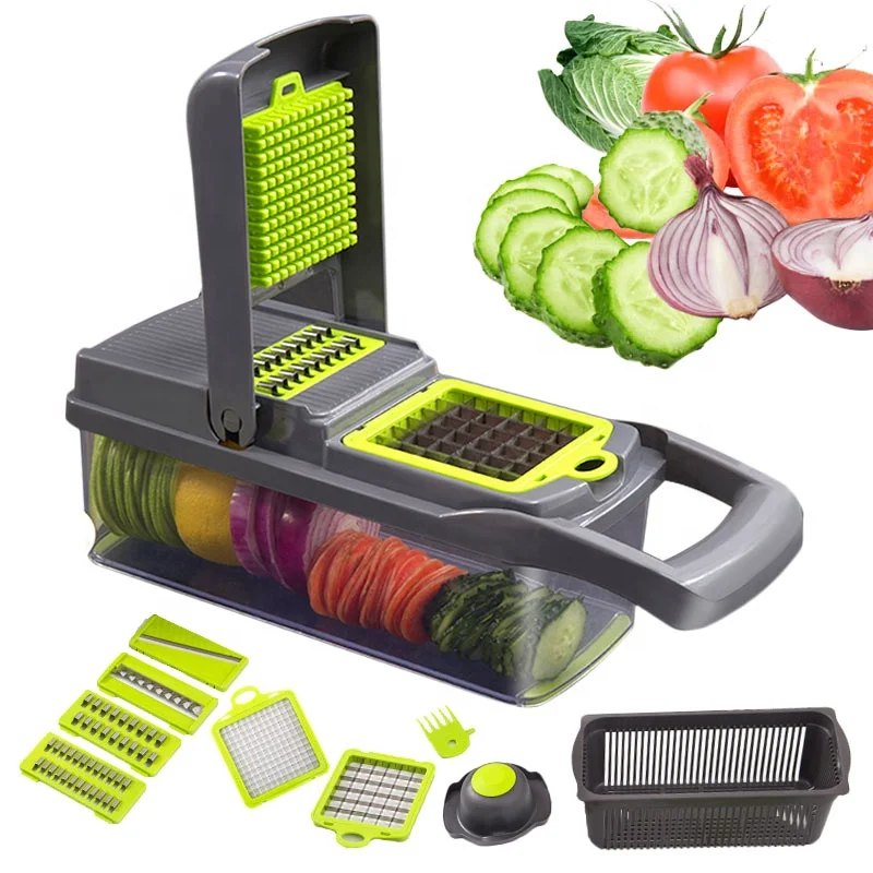 slicer Kitchen tool Plastic Vegetable cutter Color and Design may vary 