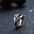 Silver Ring Ring Rings Women Women Bling Sparkle Silver Electroplated Titanium Steel Jewelry Ring