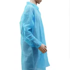 Visitor Coat Disposable Nonwoven Pp Visitor Coat /lab Coat /gown Isolation Gown Disposable Clothing
