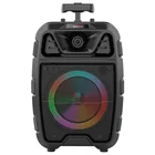 Audio With Amazing Quality Multifuncton Rechargeble ZQS8123 Sound Portable Trolley Speaker Audio With 7 Color Lights