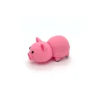 Flash YSW Pink Pig Silicone U Disk Creative USB Flash Pen Drive U Disk 2.0 Promotion Gift 8GB 16GB 32GB 64GB 128GB