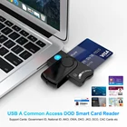 Card Reader Writer ROCKETEK EMV Multifunction ISO 7816 Credit Smart Card Reader Writer For ID/SD/MMC/CAC/IC Card