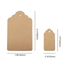 Tags Brown Gift Tags Custom Wedding Birthday Party Favor Brown Writable Present Kraft Paper Gift Tags