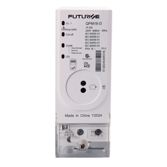 STS Single Phase Din-rail Smart Prepaid Meter