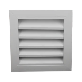 Custom Square Air Conditioning Return Air Louver with Integrated Filter Grill