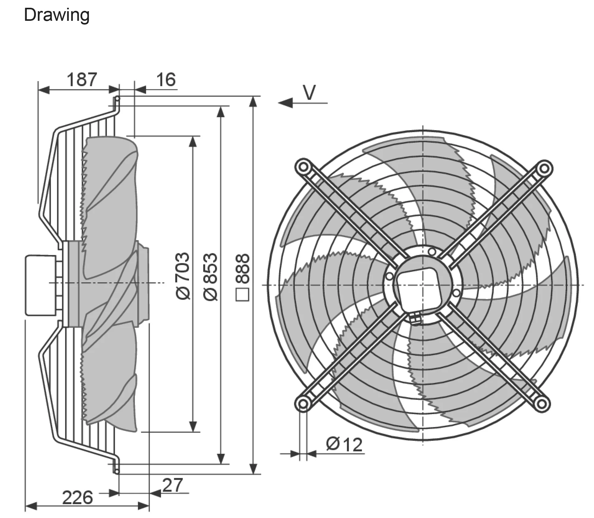 Refrigeration Condenser, FN071-SDK.6F.V7P1, FN071-SDQ.6F.V7P1 - detail 12