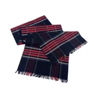 Scarf Pure Silk Winter Mens Scarf Big Check Pattern Scarf Pure Silk Long Scarf Mens Winter Scarves