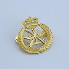 Metal Metal Factory Custom Logo Design Metal Badges Printing Hollow Badge