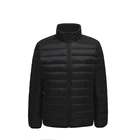 Down Jacket Men's Ultra Light Duck Down Jacket High Quality Zipper Winter Coat