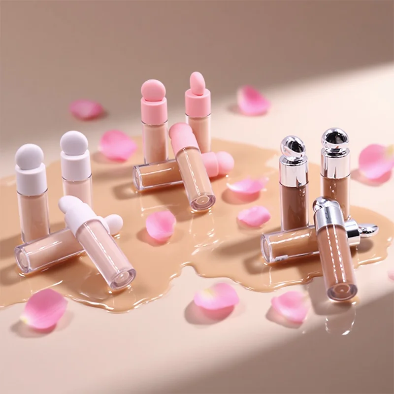 Custom Logo High Definition Matte Foundation Concealer Stick Makeup Natural Full Coverage Liquid Concealer supplier