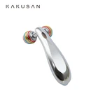 Hot Microcurrent Facial Device Japan Silicone Rainbow Beauty Face Roller For Lifting Tightening