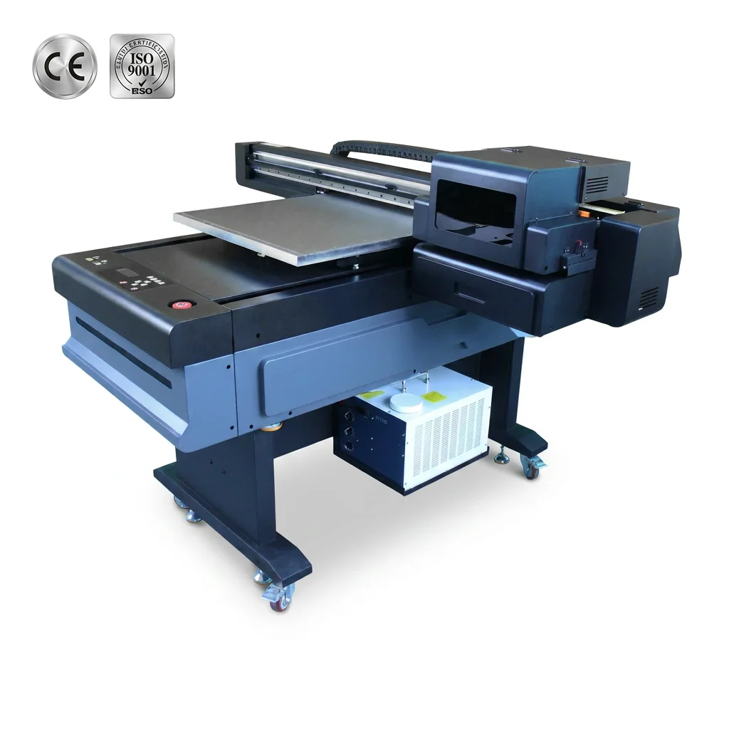 product new high performance econuo 6090 uv ink dtf printer with varnish printing 1 year warranty gift flat cylindrical objects685-1