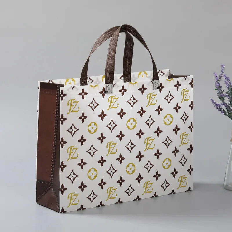 Cheap Promotional Custom Shopping Non Woven Bag With Print Logo supplier