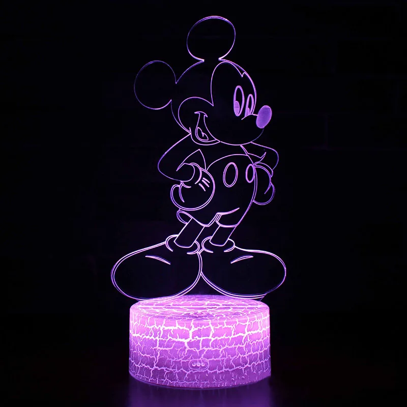 Disney Mickey Mouse Touch LED Night Light with USB Charging