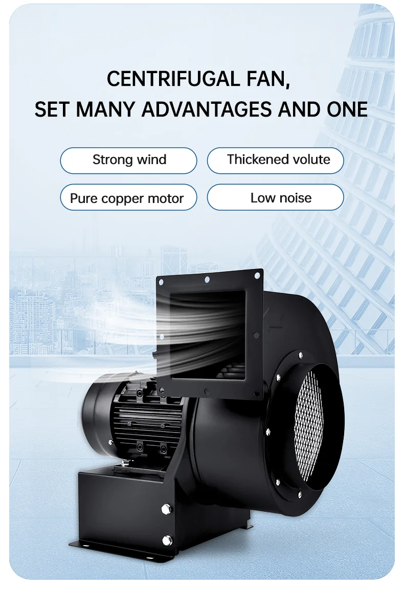 Centrifugal Blower, 220V, 2.2CMM, 45W, 45Db - detail 6