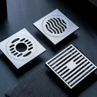 Plate Stainless Steel Rectangular Floor Drain Cover Sheet Bathroom Plate