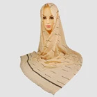Woven Hot Selling Slub Yarn Scarves Woven Shawls Scarves Quick Drying 3 Slivers Removal Scarves