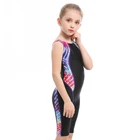 Surfing Bikini Kids Swimwear Wholesale Kids Rash Guard Swimwear Floral Printed Surfing Suit Girls Bikini Swimwear