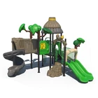 Outdoor Park High Quality For Kids With Plastic Outdoor Playground Equipment In The Park