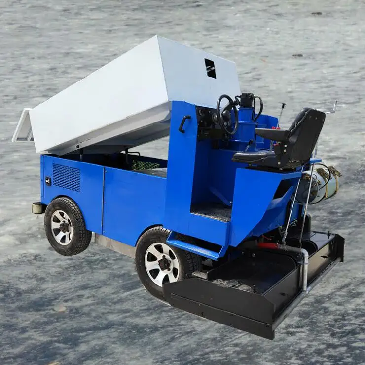 Tractor Stadium Hockey Cleaning Machine Electric Ice Rink Cleaner