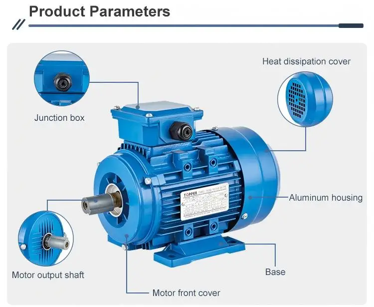 Three Phase Motor, 1hp, 1.5hp, 2hp, 3hp - detail 10