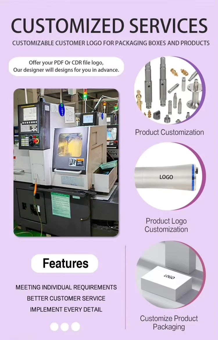 10:1 Dental Root Canal for Hand Files Contra Angle Low Speed Handpieces Reciprocation Endodontic Turbine Medical Supply factory