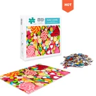 Jigsaw Puzzle Amazon Wholesale Printing Kids Board Game Education Toys Animal 1000 Ppiece Custom Game Adult Jigsaw Puzzle