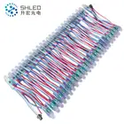 String WS2811 / UCS1903 12mm DC5V RGB Pixel Christmas Led Light String With SPI Control