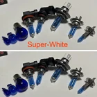 5000K Ultimate White Car Lights Avto Lamp Upgraded Bright HB3 9005 55W 12V Blue Tube Auto Halogen Headlight Bulbs