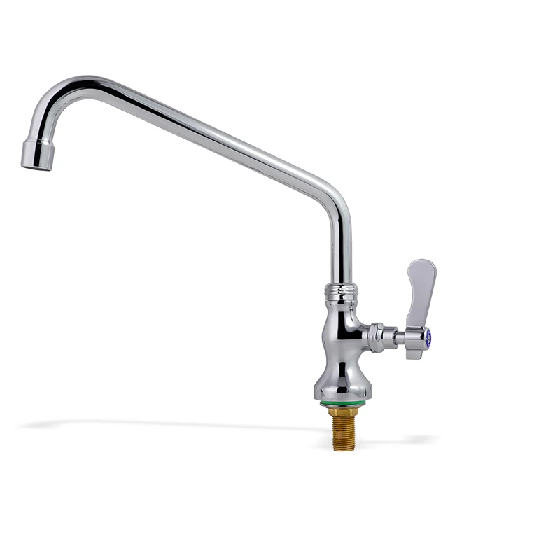 Modern Single Hand Stainless Steel+Brass Sink Kitchen Faucet Option 360° Sink Taps Splash-Proof Features for Commercial Kitchen manufacture
