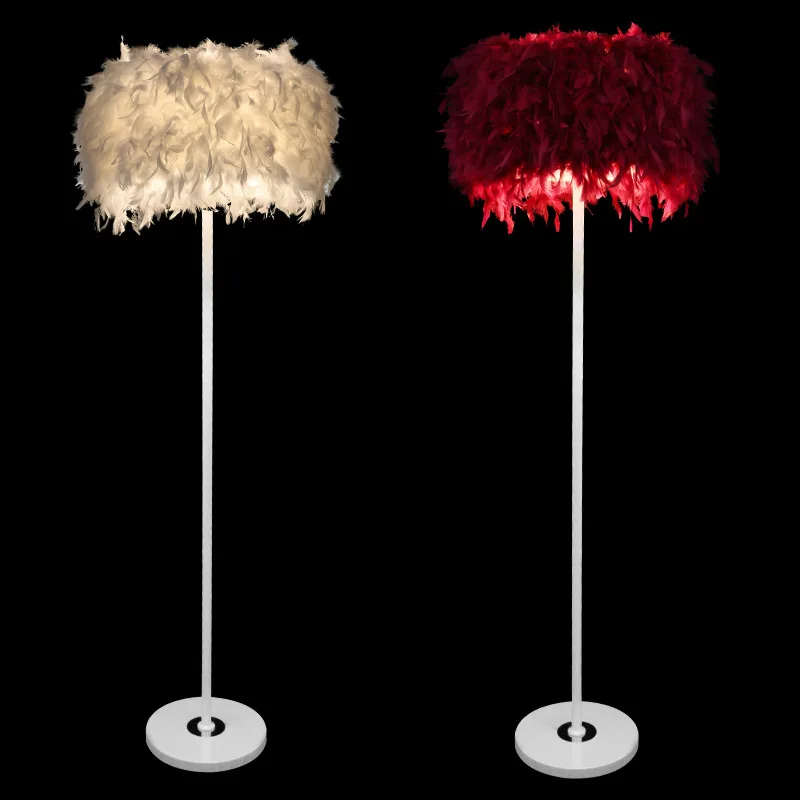 dunelm feather lamp