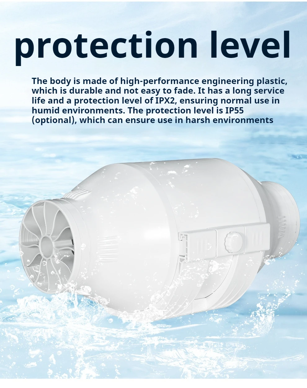 Inline Duct Fan, 220V, 110V - detail 18