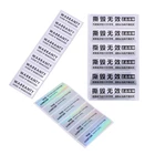 Shrink Wrap Shrink Wrap Film Private Transparent Printing Security/Anti Fake Labels