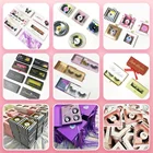 Eyelash Natural Eyelashes Lash Strips Bulu Mata Lash Strip Eyelash Book Magnetic Short Natural Eyelashes Eyelash Bags