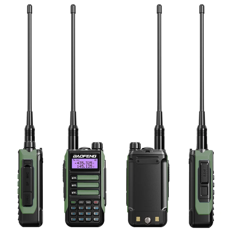 10W Powerful Waterproof VHF UHF Dual Band Two Way Radio UV5R UV10R Enhanced UV16 Baofeng Professional Walkie Talkie UV 16 PRO