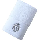 Towel Bath Highly Absorbent Soft And Plush 6 Piece White Towel Bath 100% Cotton 3 Set
