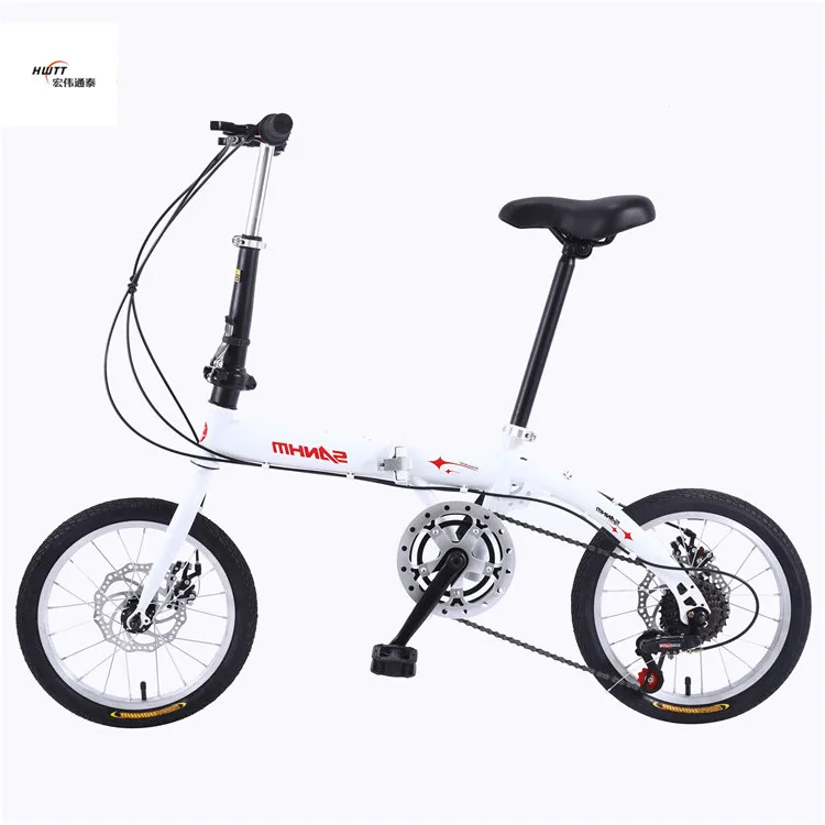 6 speed folding bike